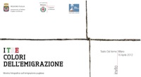 Immagine associata al documento: Puglia, terra di partenza e approdo - Milano, 16 aprile 2012