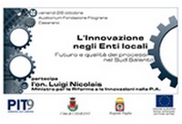 Immagine associata al documento: L'innovazione negli Enti Locali - Casarano 26 ottobre