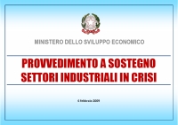Immagine associata al documento: Provvedimento a sostegno dei settori industriali in crisi