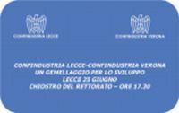 Immagine associata al documento: L'integrazione delle reti e dei sistemi produttivi - Lecce, 25 giugno