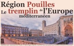 Immagine associata al documento: L'economia della Puglia sulla stampa estera: pubblicati reportage su Le nouvel Economiste e il Times