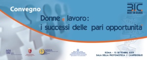 Immagine associata al documento: Donne e lavoro: i successi delle pari opportunit - Roma, 15 Settembre