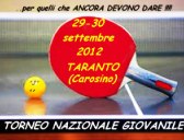 Immagine associata al documento: TENNISTAVOLO. Il torneo di Carosino premia Taranto
