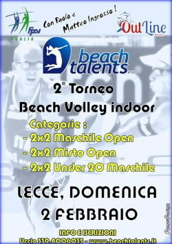 Immagine associata al documento: Torneo di beachvolley indoor - 2 febbraio 2014, Lecce