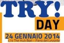 Immagine associata al documento: Try! Day - Bari, 24 gennaio 2014