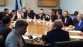Immagine associata al documento: Emiliano incontra delegazione iraniana della regione di Hormozgan