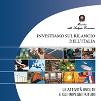 Immagine associata al documento: Sviluppo Economico: Scajola presenta rapporto "Attivit svolte e impegni futuri"