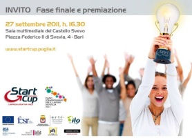 Immagine associata al documento: Cerimonia di premiazione della Start Cup Puglia 2011 - Bari, 27 settembre 2011