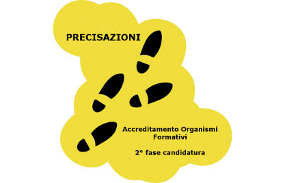 Immagine associata al documento: Accreditamento Organismi Formativi (II fase candidatura): precisazioni
