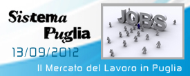 Immagine associata al documento: Fiera del Levante - Il Mercato del Lavoro in Puglia, gioved 13 settembre 2012