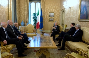 Immagine associata al documento: Letta incontra l'ufficio di presidenza di Rete Imprese Italia