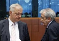 Immagine associata al documento: Saccomanni ha illustrato al vicepresidente Rehn lo stato di attuazione delle misure approvate