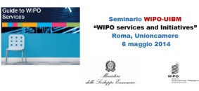 Immagine associata al documento: Seminario "WIPO Services and Initiatives" - Roma, 6 maggio