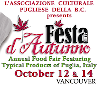 Immagine associata al documento: Festa d'Autunno 2017 - Vancouver, 12-14 ottobre