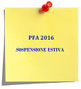 Immagine associata al documento: Piani Formativi Aziendali 2016: sospensione estiva procedura