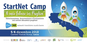 Immagine associata al documento: Startnet Camp "Il mio futuro in Puglia"