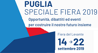 Immagine associata al documento: Appuntamenti gioved 19 settembre nei Padiglioni della Regione Puglia in Fiera del Levante