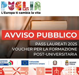 Immagine associata al documento: Pass Laureati 2025: stanziamento di ulteriori finanziamenti