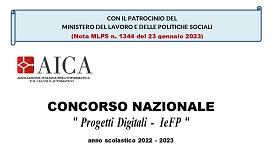 Immagine associata al documento: Concorso nazionale "Progetti Digitali - IeFP" rivolto agli studenti dei percorsi IeFP - anno scolastico 2022-2023